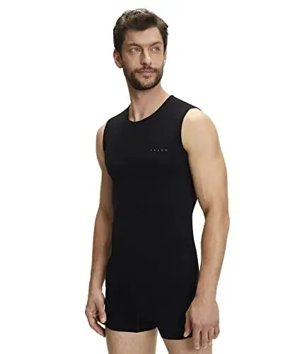Produktbild: FALKE Herren Baselayer-Shirt Warm M S/L SH Funktionsgarn Schnelltrocknend 1 Stück, Schwarz (Black 3000), S