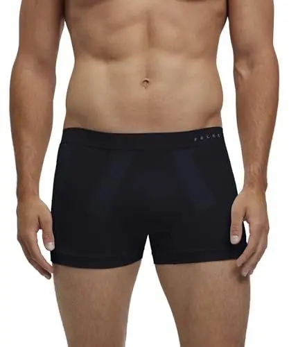 Produktbild: FALKE Herren Baselayer-Unterwäsche Warm M Bx Funktionsmaterial schnelltrocknend 1 Stück, Schwarz Black 3000, XL
