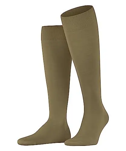 Produktbild: FALKE Herren Kniestrümpfe ClimaWool M KH Lyocell Wolle lang einfarbig 1 Paar, Beige (Laurel 7544), 45-46