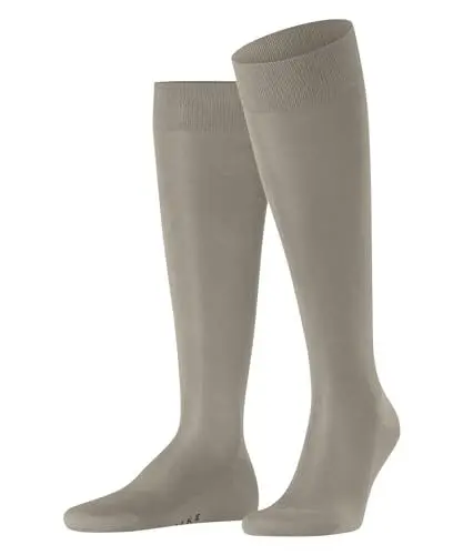Produktbild: FALKE Herren Kniestrümpfe Tiago M Kh nachhaltige Fil D'Ecosse Baumwolle lang einfarbig 1 Paar, Beige Corn 4096, 39-40
