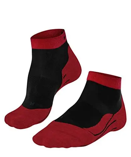 Produktbild: FALKE Herren Laufsocken RU4 Endurance Short M Sso Baumwolle Funktionsmaterial antiblasen 1 Paar, Schwarz Black 3008, 39-41