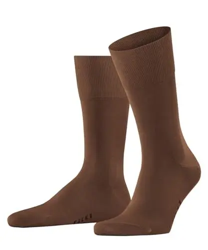 Produktbild: FALKE Herren Socken Tiago M SO nachhaltige Fil D'Ecosse Baumwolle einfarbig 1 Paar, Braun (Clay 5029) neu - umweltfreundlich, 45-46