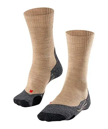 Produktbild: FALKE Herren Wandersocken TK2 Explore M So Wolle Funktionsmaterial antiblasen dick 1 Paar, Beige Nature Melange 4100-O, 44-45
