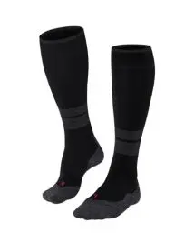 Produktbild: FALKE Herren Wandersocken TK Compression M KH Wolle Funktionsmaterial mit Kompression 1 Paar, Schwarz (Black 3003) - Wadenumfang W4, 43-46