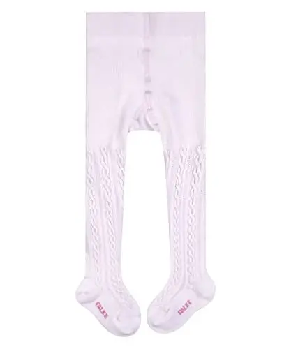 Produktbild: FALKE Unisex Baby Cable B Ti Baumwolle Gemustert 1 Stück Strumpfhose, Rosa (Powder Rose 8902), 62-68 EU