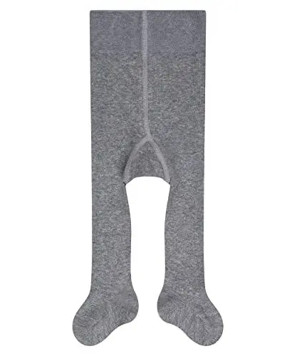 Produktbild: FALKE Unisex Baby Strumpfhose Family B Ti nachhaltige Baumwolle einfarbig 1 Stück, Grau Light Grey 3400, 62-68