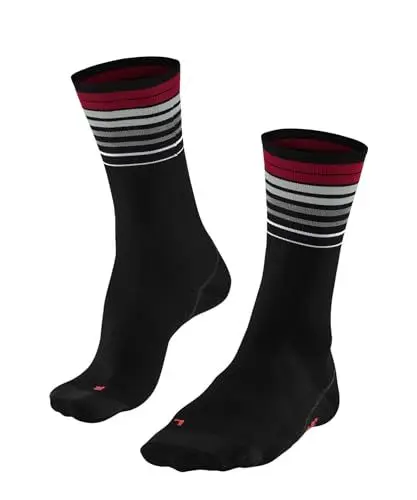 Produktbild: FALKE Unisex Fahrradsocken BC Impulse Reflect U So Funktionsmaterial antiblasen 1 Paar, Schwarz Black 3008, 42-43