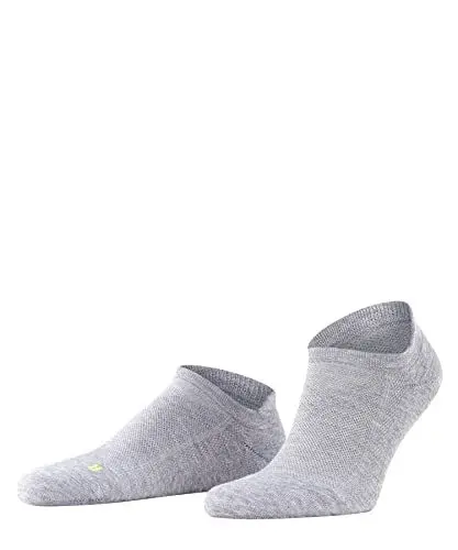 Produktbild: FALKE Unisex Sneakersocken Cool Kick Sneaker U Sn weich atmungsaktiv schnelltrocknend kurz einfarbig 1 Paar, Grau Light Grey 3400-O, 42-43