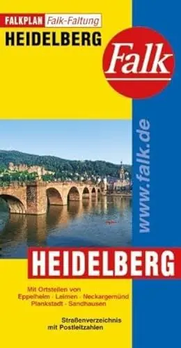 Produktbild: Falkplan Falk-Faltung Heidelberg