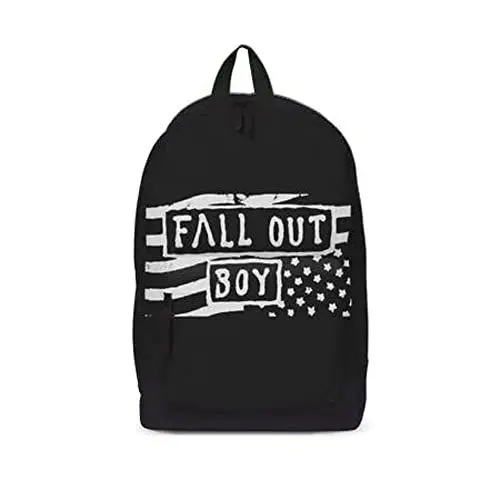 Produktbild: Fall Out Boy Flag Unisex Rucksack schwarz 100% Polyester Band-Merch, Bands, Musik