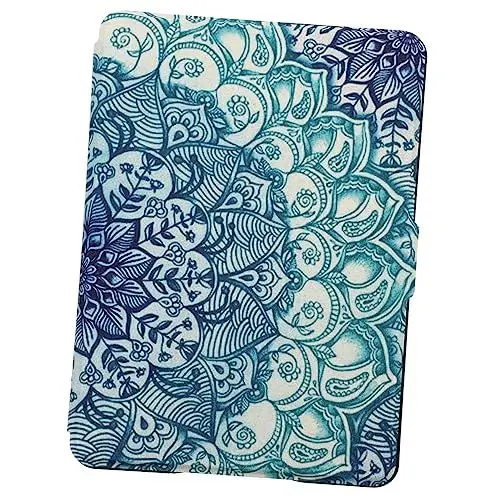 Produktbild: Fall schickes Bücherregal Tablethülle E-Reader Taschenbuch-Reader Katze USB-Stick E-Leser Anti-Drop-Hülle für E-Book Anti-Fall-E-Book-Hülle dekorative E-Book-Hülle Pu Green Angoily