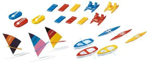 Produktbild: Faller Modélisme HO : Accessoires de décor : Bateaux et planches à Voile