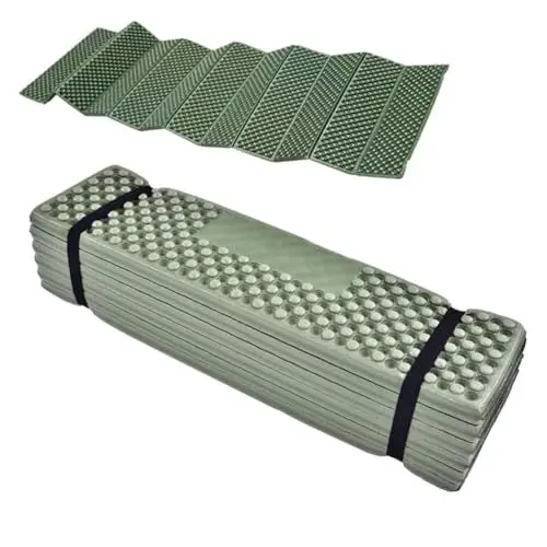 Produktbild: Niiyen Faltbare Schaumstoffmatte, Faltbare Outdoor Camping Schlafmatte wasserdichte Matte Rest Matte, Tragbar Outdoor Schaumstoff Campingmatte Faltbare Strandzelt Isomatte wasserdichte Matratze(Grün)
