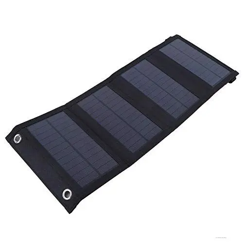 Produktbild: Faltbares Solarpanel-Ladegerät, Faltbare Ladeplatine, Kleines USB-Solar-Ladegerät, Elektronische Geräte, Kompatibel mit Handys, Powerbanks, Laptops, Tablets, GPS-Kameras