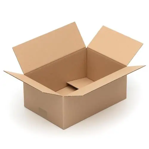 Produktbild: KK Verpackungen Versandkartons 350 x 240 x 150 mm Braun 1-wellig (Innenmaß 344 x 237 x 139 mm) | 25 Stück, Faltkartons Kartons für Versand als DHL Päckchen M DPD Hermes GLS Paketklasse S (KK25)