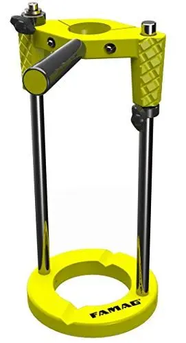 Produktbild: Famag Exzellent Senkvorrichtung f. Bohrerlänge max. 240 mm (Bohrtiefe 210 mm, mit Handgriff, Tiefenanschlag stufenlos einstellbar, Anstellwinkel 90°) 1405210