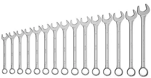 Produktbild: Famex 10345-15 Gabel Ringschlüsselsatz 15 tlg.