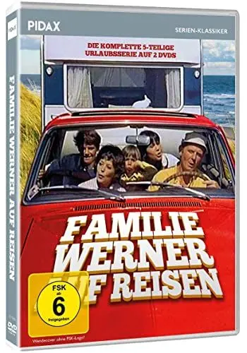 Produktbild: Familie Werner auf Reisen - Die komplette 5-teilige Kult Urlaub-Serie (Collector's Edition) (2 DVDs)