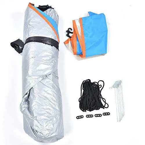 Produktbild: Familienzelt, Rucksackzelt Atmungsaktives Campingzelt 78,7 x 59 x 43,3 Zoll Wanderzelt zum Angeln für die Familie zum Outdoor zum Wandern zum Camping