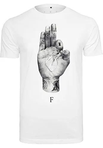 Produktbild: Famous Stars and Straps Herren T-Shirt FMS Sign Tee - weißes Streetwear-Herrenshirt - Farbe Weiß, Größe XXL