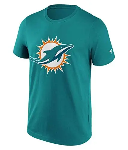 Produktbild: Fanatics - NFL Miami Dolphins Primary Logo Graphic T-Shirt Farbe Blau, Größe S