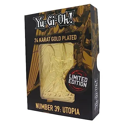 Produktbild: FANATTIK KON-YGO46G YU-GI-OH Ingot Utopia Limited Edition (vergoldet), Schwarz