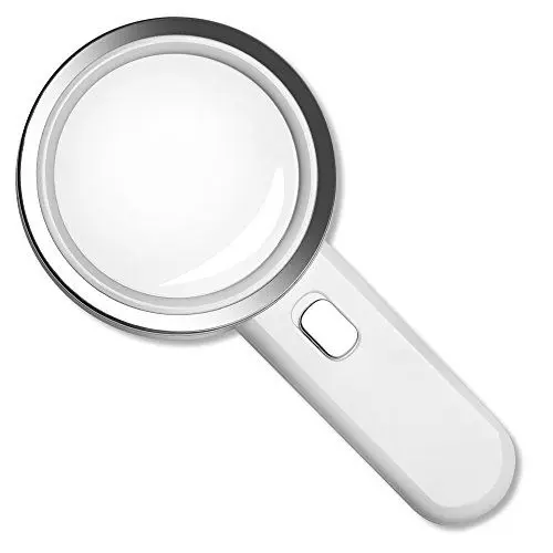 Produktbild: Fancii Lupe mit LED-Licht, 90 mm