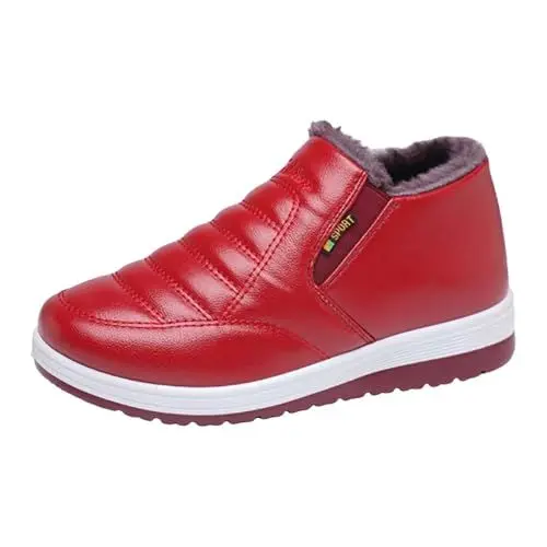 Produktbild: Generisch (Tiangong ) Herren Hochleistungs-warme Schneestiefel Allwetter Bequem und Baby Mädchen 23 (Red, 38)