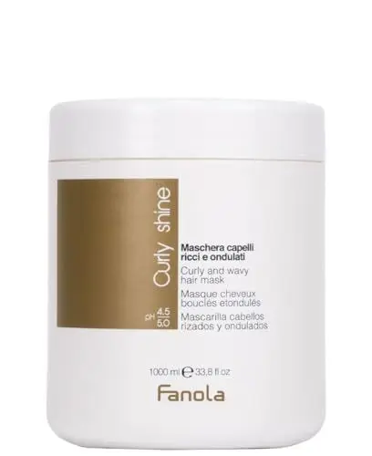 Produktbild: Fanola Curly Shine Lockenkur, Banane, 1000 ml