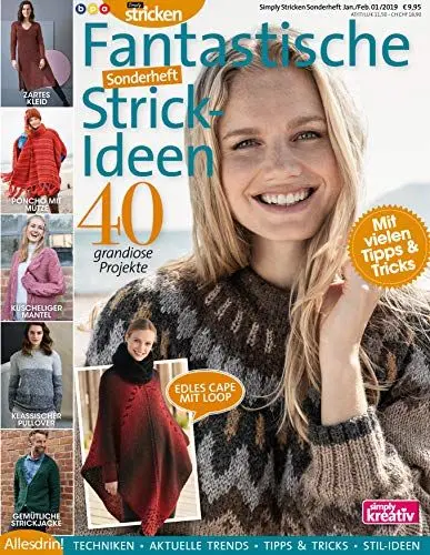 Produktbild: Fantastische Strickideen: Simply Stricken Sonderheft