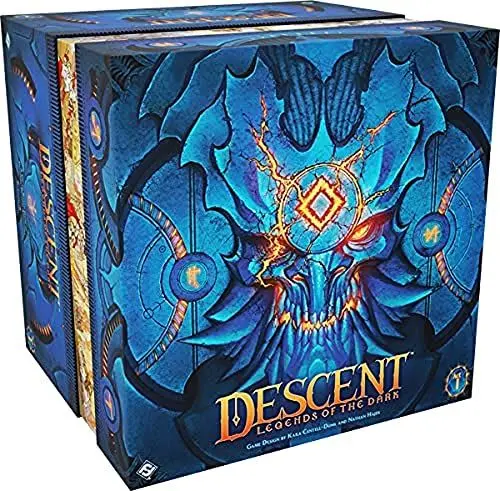 Produktbild: Fantasy Flight Games, Descent: Legenden der Finsternis, Expertenspiel, Dungeon Crawler, 1-4 Spieler, Ab 14+ Jahren, 120+ Minuten, Deutsch