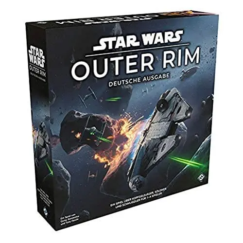 Produktbild: Fantasy Flight Games, Star Wars: Outer Rim, Expertenspiel, Brettspiel, 1-4 Spieler, Ab 14+ Jahren, 120+ Minuten, Deutsch