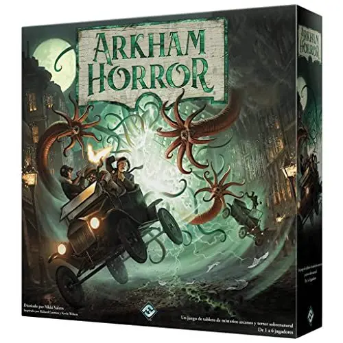 Produktbild: Fantasy Flight Games - Fantasy Flight - Arkham Horror 3. Ausgabe - Spanisch (AHB01ES), ab 14 Jahren - Spanische Sprache