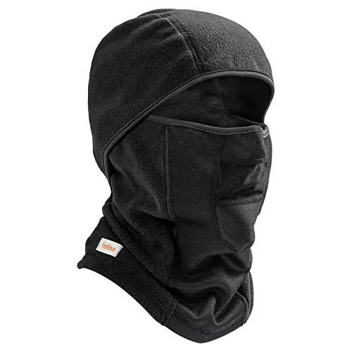Produktbild: FanVince Sturmhaube Winter Thermo Motorrad Fahrrad Sturmmaske - Balaclava Gesichtshaube Warm Polar Fleece Skimaske Winddicht Ski Maske für Herren Damen Schwarz