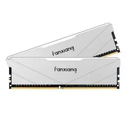 Produktbild: fanxiang DDR4 RAM 16GB (2x8GB) 3200MT/s, CL16 Desktop-Arbeitsspeicher 1,2V, AMD & Intel XMP 2.0 - Weiß