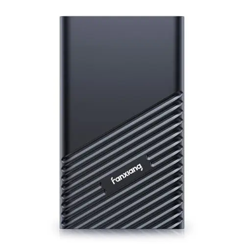 Produktbild: fanxiang Externe SSD 1TB Festplatte Bis zu 2000MB/s, USB 3.2 Gen.2x2 Typ C, Professional Externe SSD, Zuverlässiger Speicher für Desktops, Laptops, PC, XS Windows PS2000W