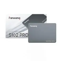 Produktbild: fanxiang Interne SSD Festplatte 2TB SATA III 2,5 Zoll, 570MB/s Lesen, 520MB/s Schreiben, Interne SSD mit 70% SLC Cache, für Desktop, Laptop, PS4 (S102Pro)
