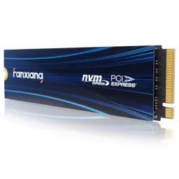 Produktbild: fanxiang NVMe SSD 1TB, M.2 PCIe Gen4x4 Gaming Solid State Laufwerk, 7100MB/s Lesen, 6100 MB/s Schreiben, Interne SSD, QLC Festplatte für Datenübertragung S880E