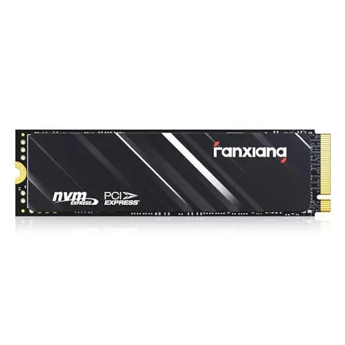 Produktbild: fanxiang NVMe M.2 SSD, 512GB, PCIe 3x4 Gaming Solid State Laufwerk, 3200MB/s Lesen, 1300 MB/s Schreiben, Interne SSD, Festplatte für Datenübertragung S501Q