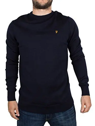 Produktbild: Farah Herren Mullen Pullover, Blau (Marineblau), XX-Large