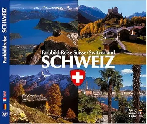 Produktbild: Farbbild-Reise Schweiz - Texte in Deutsch / Englisch / Französisch