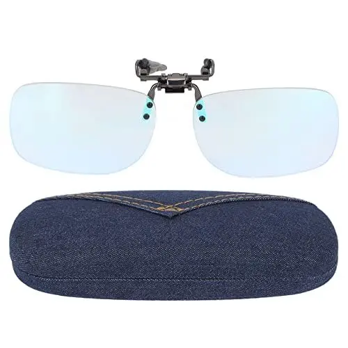 Produktbild: Farbenblinde Brille Zum Aufstecken für Rot-Grün-Blindheit, Farbenblindheitsbrille für Männer, Leichte Herren-Farbenblind-Korrekturbrille, Farbenblinde Brille für Männer und Frauen mit Rot-Grün