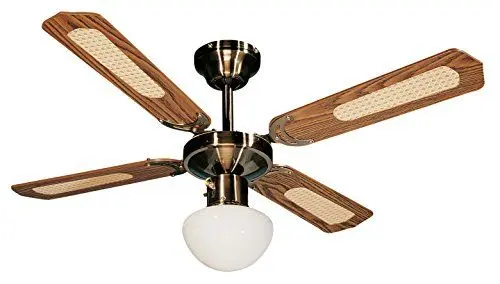 Produktbild: Farelek Bali Deckenventilator, 107 cm, Braun