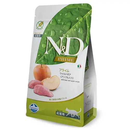 Produktbild: Farmina N&D Katze Getreidefrei Wildschwein & Apfel Trockenfutter Bitte auswählen: 300 gr