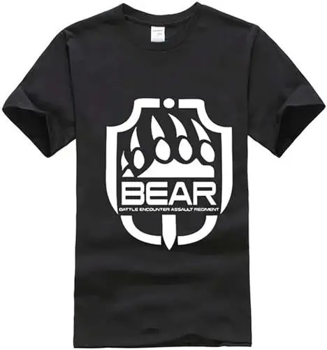 Produktbild: Fashion Cool Men T Shirt Funny Tshirt Escape from Tarkov Bear Customized Printed T Shirt Black XXXL