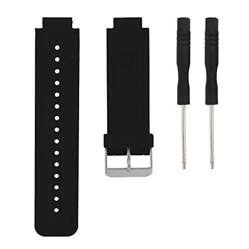 Produktbild: Fashion Men & Women Silica Gel Armbanduhr, Uhrenarmband Armbanduhr mit Einstellbarer Länge + Uhrenarmband Ersatzzubehör Passend für Garmin Vivoactive mit Schraubendreher(3#)