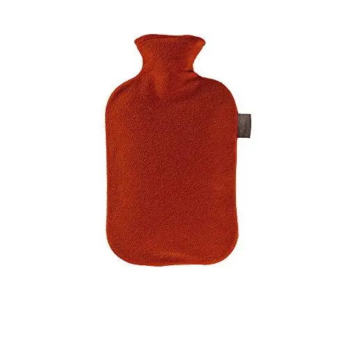 Produktbild: Fashy Wärmflasche mit Flauschbezug 2,0 L, 6530 42 2007 Rot