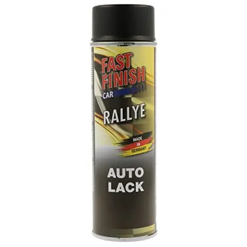 Produktbild: Fast Finish 292828 RALLYE LACK schwarz matt 500 ml