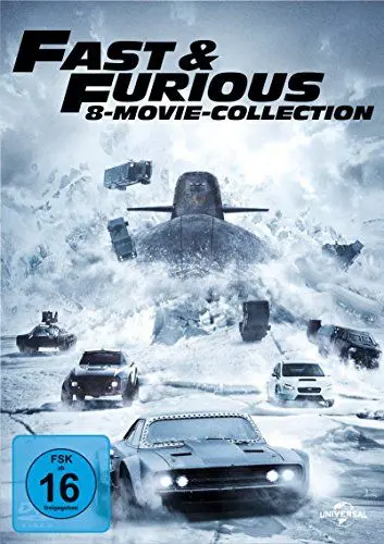 Produktbild: Fast & Furious - 8-Movie Collection (8 DVDs)