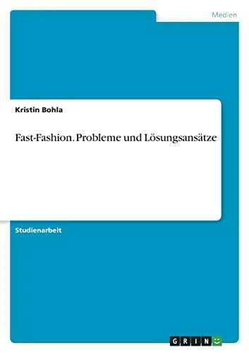 Produktbild: Fast-Fashion. Probleme und Lösungsansätze